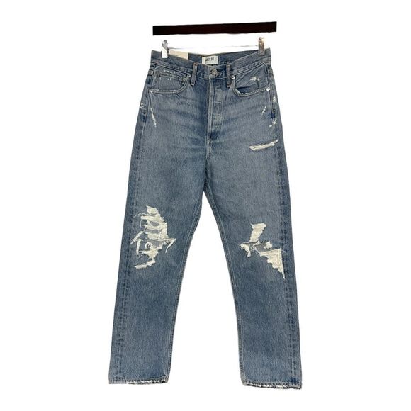 Agolde fall out 90’s button fly jeans size 25 - Picture 1 of 8